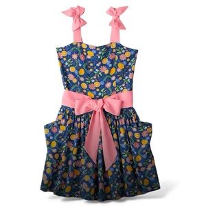 American Girl Fresh Lemons Market Dress Size 6